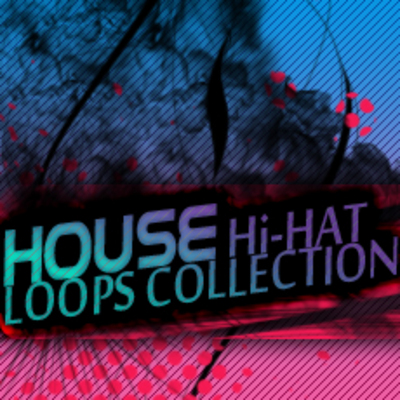 Product picture HOUSE Hi-HAT LOOPS WAV samples drum collection MPC *download*